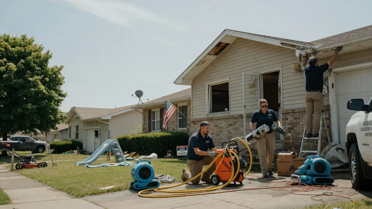 Water Damage Restoration in Zanesville, IN near me